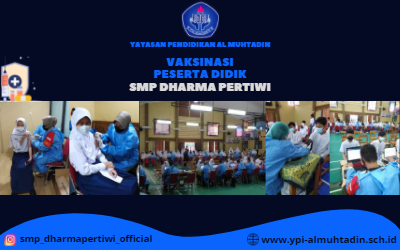 Vaksinasi Dosis 2 Peserta Didik SMP Dharma Pertiwi TP.2021/2022